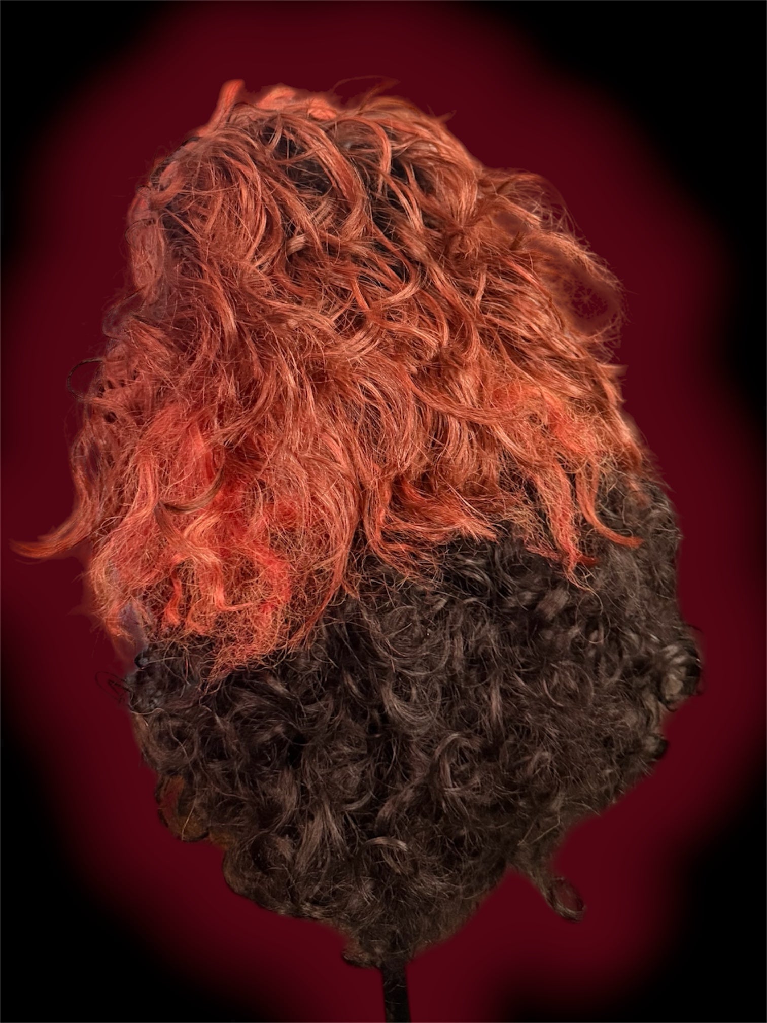 Mohawk Drag Wig- Triple stacked.