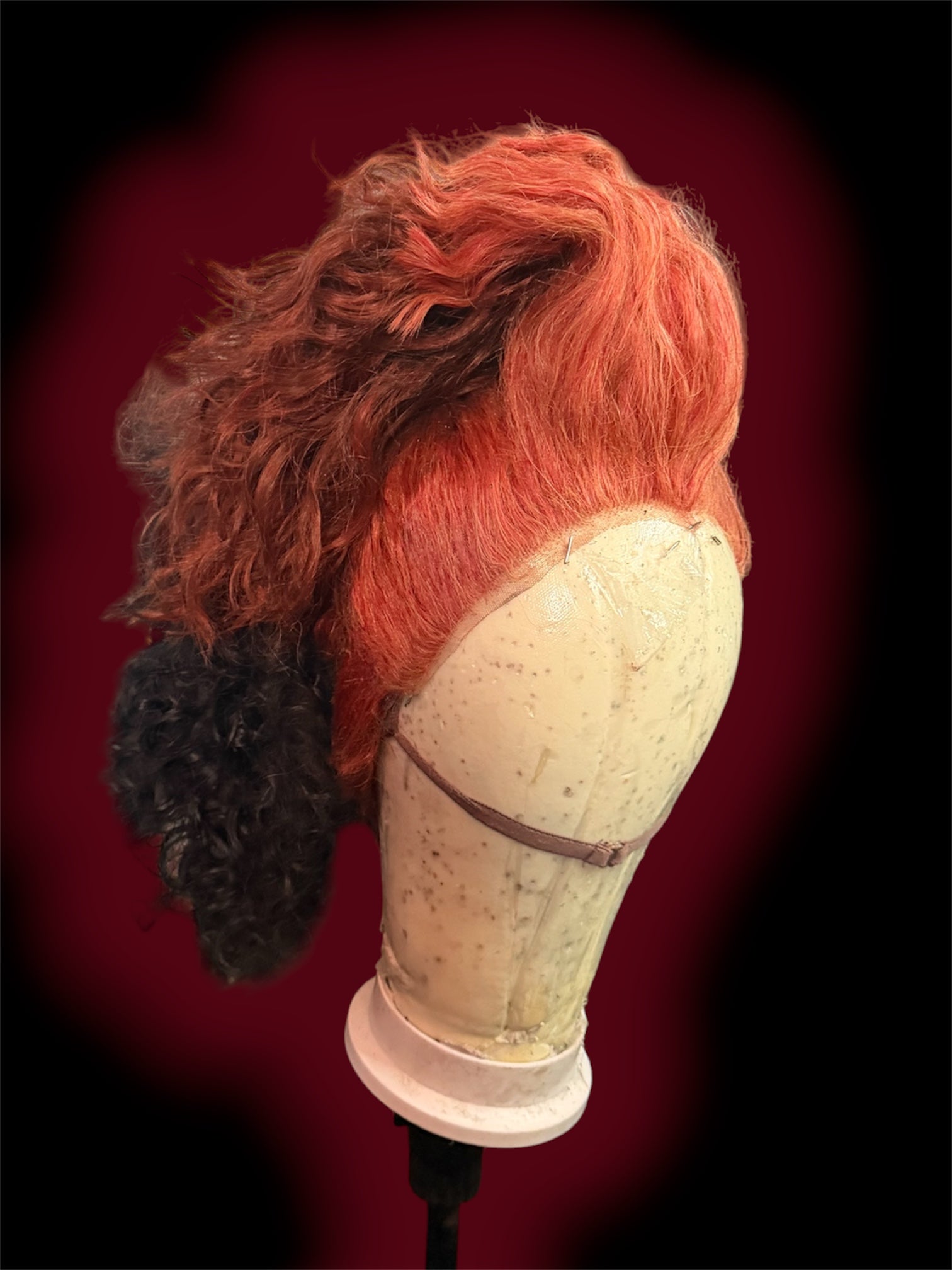 Mohawk Drag Wig- Triple stacked.