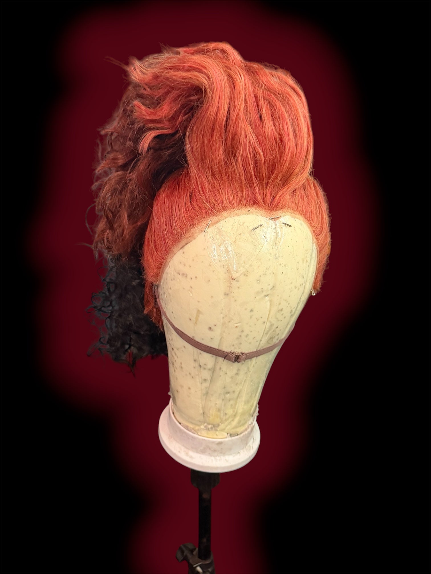 Mohawk Drag Wig- Triple stacked.