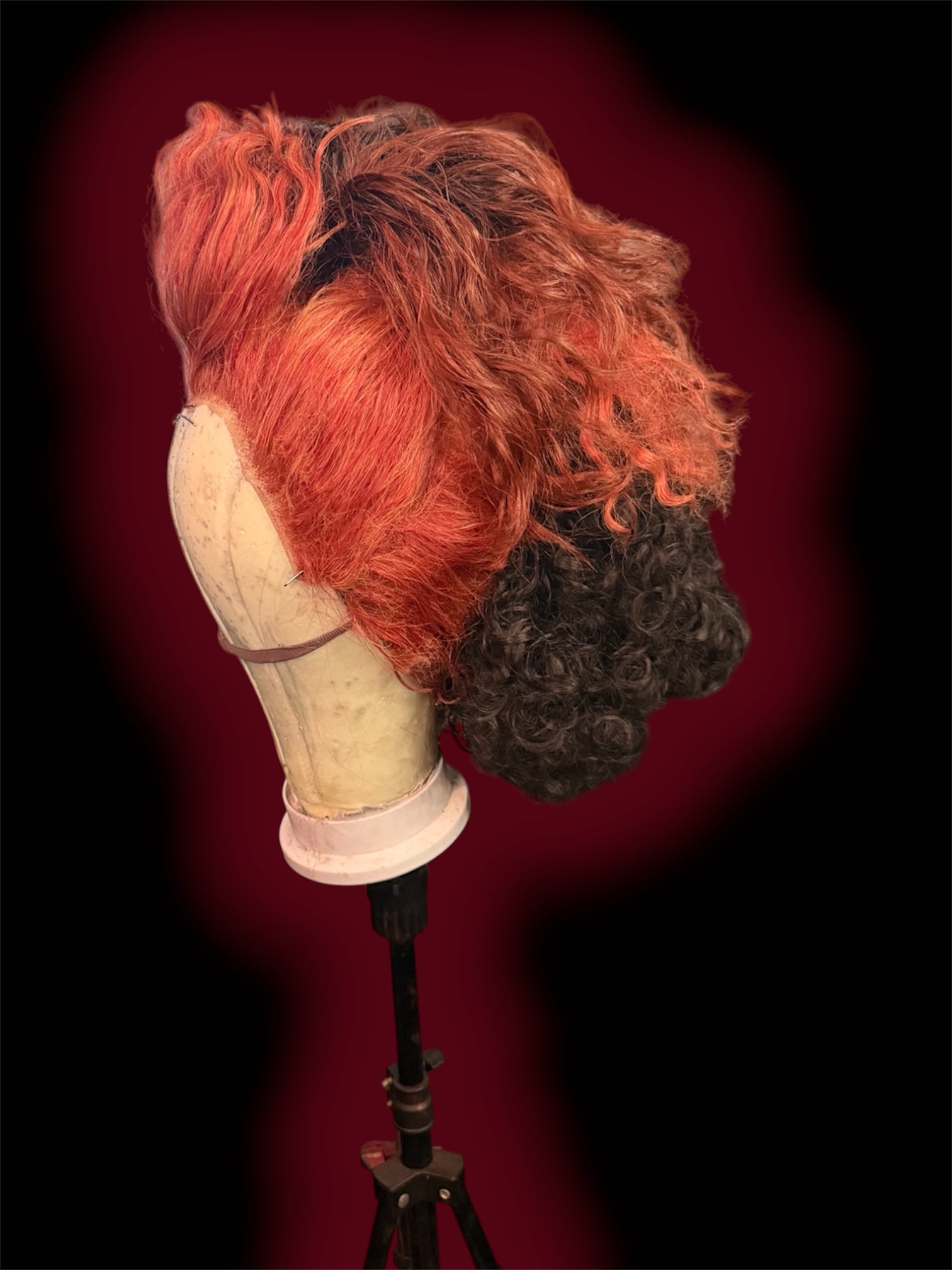 Mohawk Drag Wig- Triple stacked.